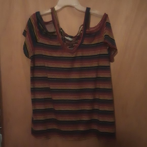 EYECANDY Cold Shoulder Top Sz 3X - Picture 1 of 4